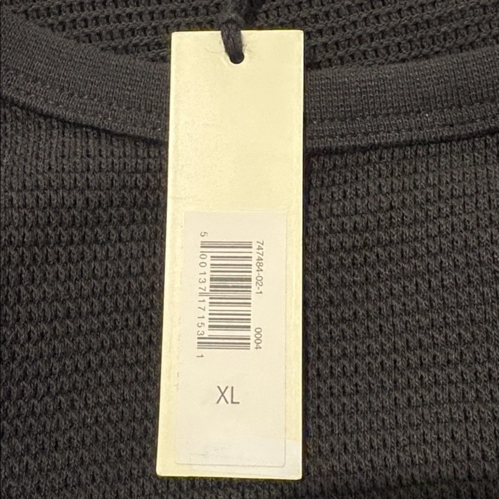 NWT Banana Republic Cotton Mesh Black Tank Sz XL (#747484)